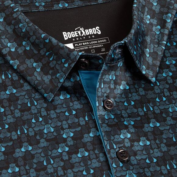 Bogey Bros Golf Co - Eyes Up Here - Zapped - Polo - Picture 3 of 6